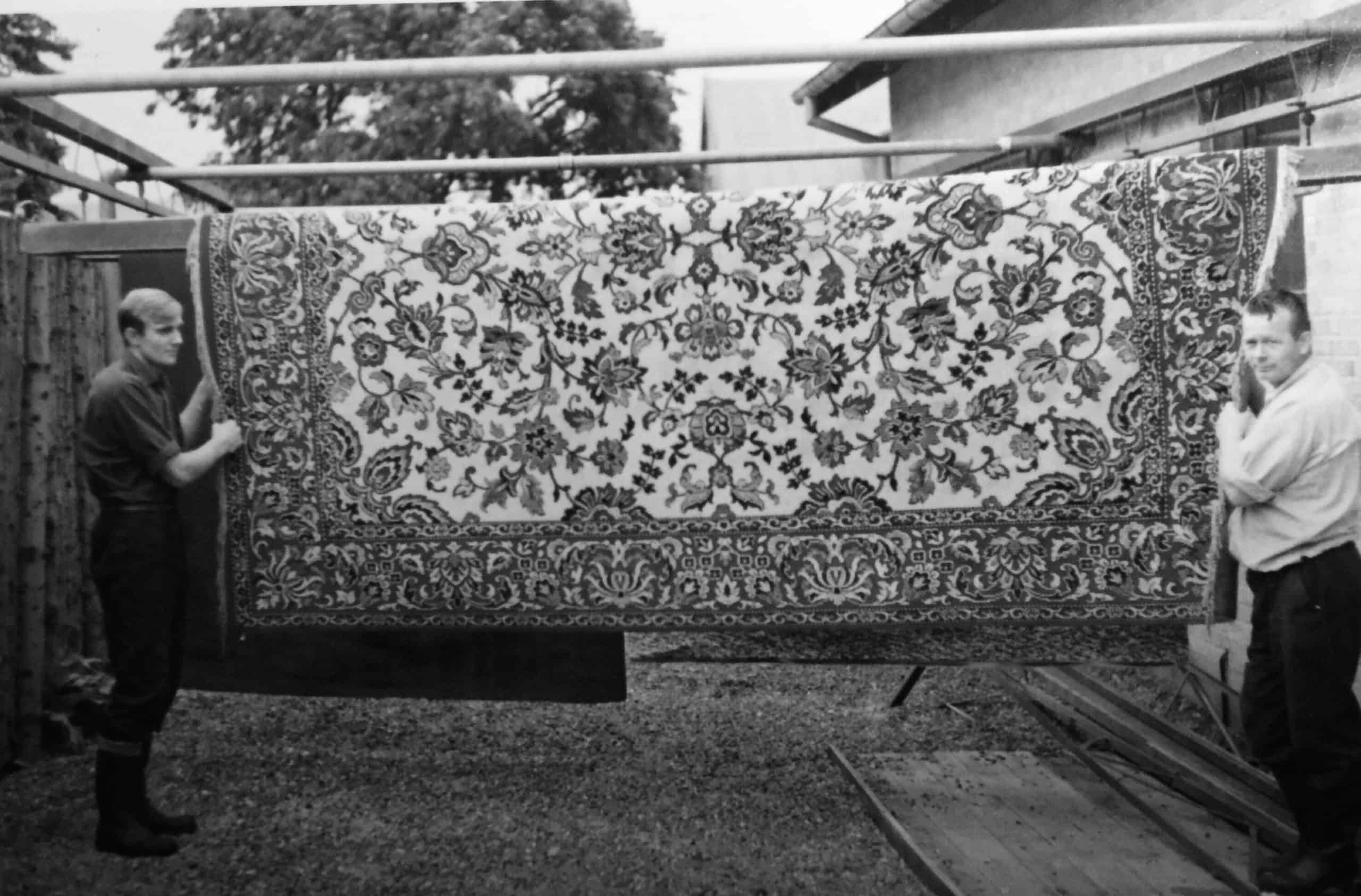 tæpperens gamle dage